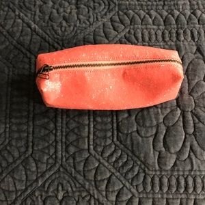 Jcrew crewcuts glitter make up or pencil case